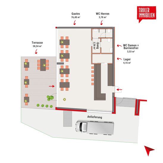 Grundriss Top G2 – Zell am Ziller Grundriss Top G2 – Zell am Ziller