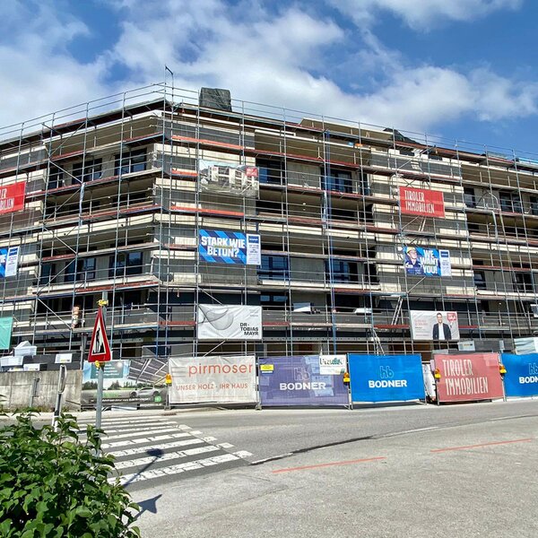 Baufortschritt Salurnerstrasse | © Tiroler Immobilien