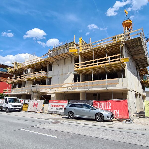 Baufortschritt Zell am Ziller | © Tiroler Immobilien