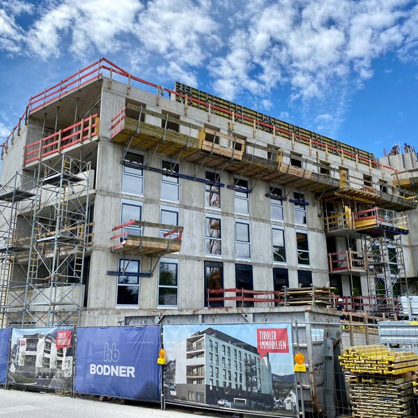 Baufortschritt Salurnerstrasse | © Tiroler Immobilien