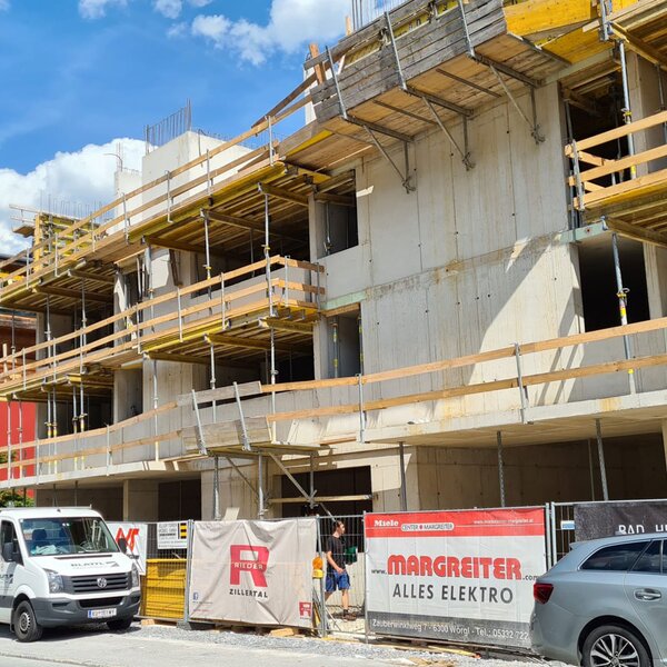Baufortschritt Zell am Ziller | © Tiroler Immobilien
