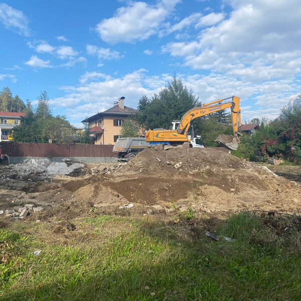 Abbrucharbeiten – Doktor Prem Straße – Tiroler Immobilien