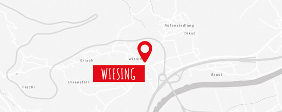 Markierung Standort Wiesing | © Tiroler Immobilien