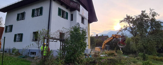 Abbrucharbeiten Dokotor-Prem-Straße