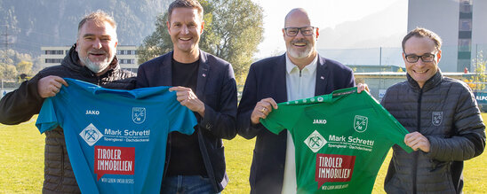 Frank Rinner-Alfred Thaler-Stefan Kaiserer-Thomas Mai-SC Muenster-Ebbs – Tiroler Immobilien